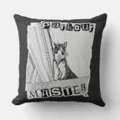 Funny Active Parkour Master Punk Kitty Design クッション (正面)