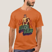 Funny ADHD Crisis Hero Chaos Energy Retro Comic T Tシャツ (正面)