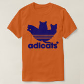Funny Adicats  Tシャツ (デザイン正面)
