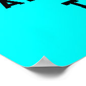 Funny Adult Birthday ポスター (角)