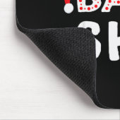 Funny Adult Christmas Baking Shirt, Drink And Bake マウスパッド (コーナー)