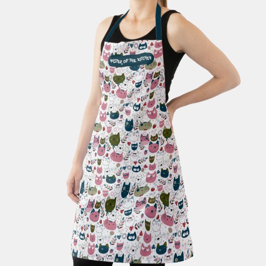 Funny Adult Kitchen Apron Master of the Kitchen  エプロン (インサイチュ)