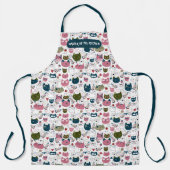 Funny Adult Kitchen Apron Master of the Kitchen  エプロン (正面)