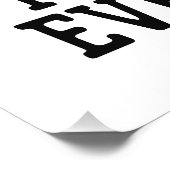 Funny Adult Text Wall Poster for Home or Office ポスター (コーナー)