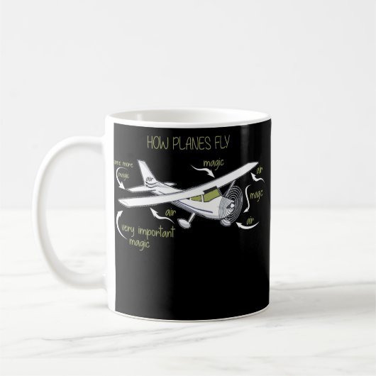 Funny Aerospace Engineer Engineering Gift How コーヒーマグカップ (左)