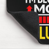 Funny Aging Dad Quote I'm Not Getting Older For Me マウスパッド (コーナー)