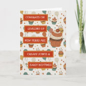 Funny Aging Humor | Vintage Birthday カード (正面)