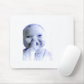 Funny Ai Baby Holding Laugh Meme  マウスパッド (マウス)