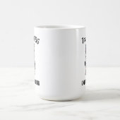 Funny AI - Geek Humor Laptop コーヒーマグカップ (中央)
