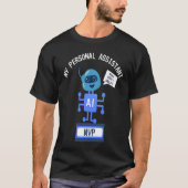 Funny AI MVP Personal Assistant Productivity Tシャツ (正面)