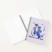 Funny Alien Cats | Take Us To Your Litter ノートブック (内部)