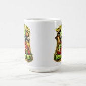 Funny Alien Coffee Design, Too Old For This コーヒーマグカップ (中央)