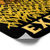 Funny Alien Corn Maze Expert Fall Kids Halloween U ポスター (角)