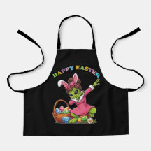 Funny Alien Easter Bunny Dabbing Cute Easter Egg