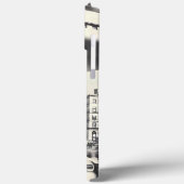 Funny Alien Invasion Rtero Sci Fi movie Name Case-Mate iPhoneケース (裏面 / 左)