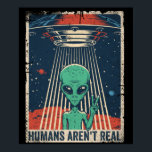 Funny Alien UFO Space Conspiracy ポスター<br><div class="desc">This Funny Alien UFO Space Conspiracy is a great addition to any room - or as a gift for your favorite UFO enthusiast,  conspiracy theorist,  or alien abductee.</div>