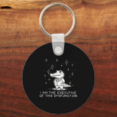 Funny Alligator I Am The Executive Of This Dysfunc キーホルダー (正面)