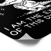 Funny Alligator I Am The Executive Of This Dysfunc ポスター (角)