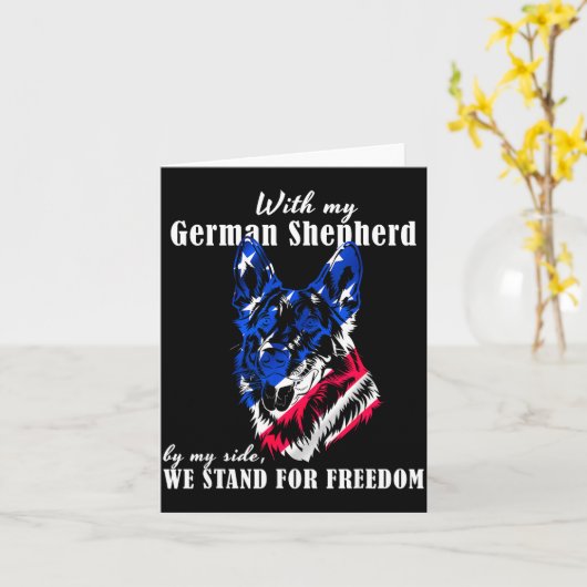 Funny American German Quotes Germany Deutsch  カード (黄色い花)