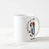 Funny American Water Spaniel Business Suit Coffee  コーヒーマグカップ (正面右)