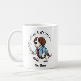 Funny American Water Spaniel Business Suit Coffee コーヒーマグカップ