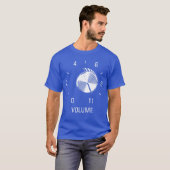 Funny Amplifier Volume Knob 11 Music Loud Sound De Tシャツ (正面フル)