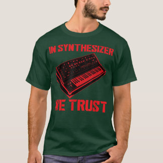 Funny Analog Synthesizer Quote Music Producer Stud Tシャツ