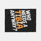 Funny Anatomy Going Tibia Okay Broken Leg Gift For フリースブランケット (正面(横))