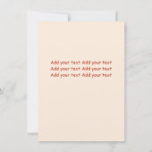 Funny and vintage happy new year holiday card (裏面)