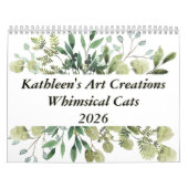 Funny and Whimsical Cat Lover Calendar カレンダー (カバー)