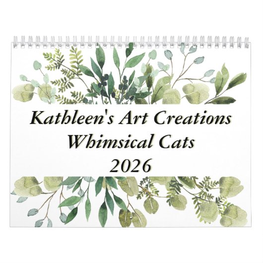 Funny and Whimsical Cat Lover Calendar カレンダー (カバー)