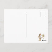 Funny Angry Bird ポストカード (裏面)