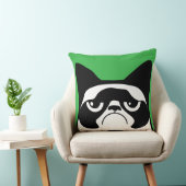 Funny Angry Cat クッション (椅子)