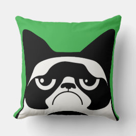 Funny Angry Cat クッション