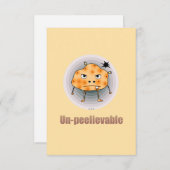 Funny Angry Potato – Un-peelievable Art サンキューカード (正面/裏面)