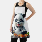 Funny animal art – perfect gift for animal lovers  エプロン (インサイチュ)