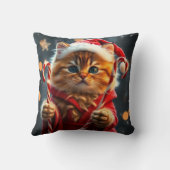 Funny animal art – perfect gift for animal lovers  クッション (裏面)