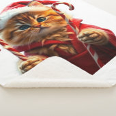 Funny animal art – perfect gift for animal lovers  シェルパブランケット (3/4)