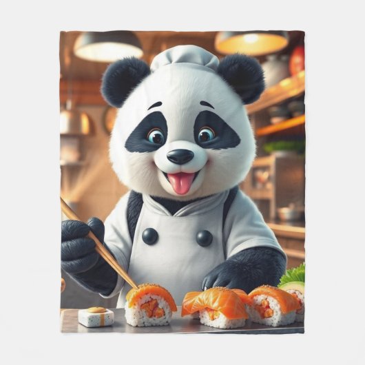 Funny animal art – perfect gift for animal lovers  フリースブランケット (正面)