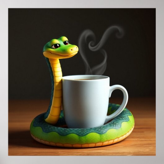 Funny animal art – perfect gift for animal lovers  ポスター (正面)