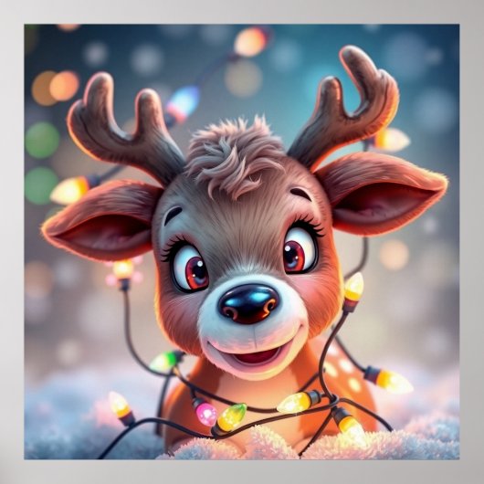 Funny animal art – perfect gift for animal lovers  ポスター (正面)