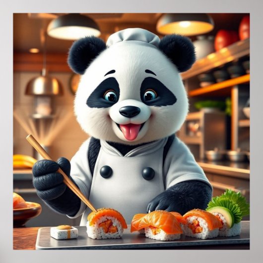 Funny animal art – perfect gift for animal lovers  ポスター (正面)