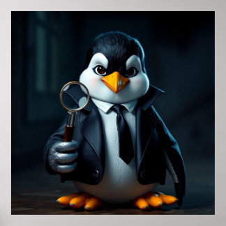 Funny animal art – perfect gift for animal lovers  ポスター