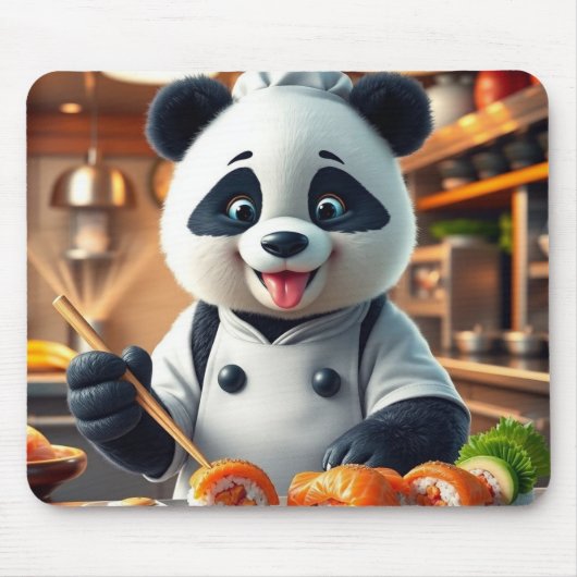 Funny animal art – perfect gift for animal lovers  マウスパッド (正面)