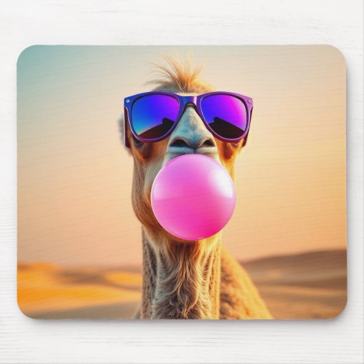 Funny animal art – perfect gift for animal lovers  マウスパッド (正面)