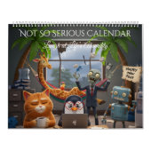Funny Animal Calendar – Quirky & Edgy Humor カレンダー (カバー)