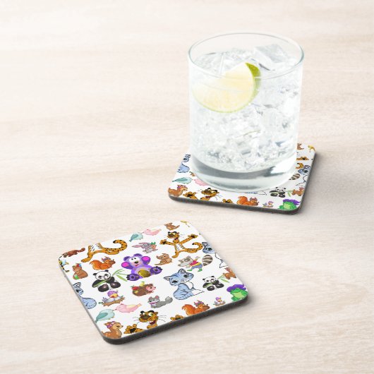 Funny Animals  コースター (右側)