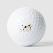 funny animated golf ball ゴルフボール (正面)