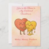 Funny Anniversary Card – You’re My Cheese カード (正面)