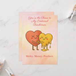 Funny Anniversary Card – You’re My Cheese カード